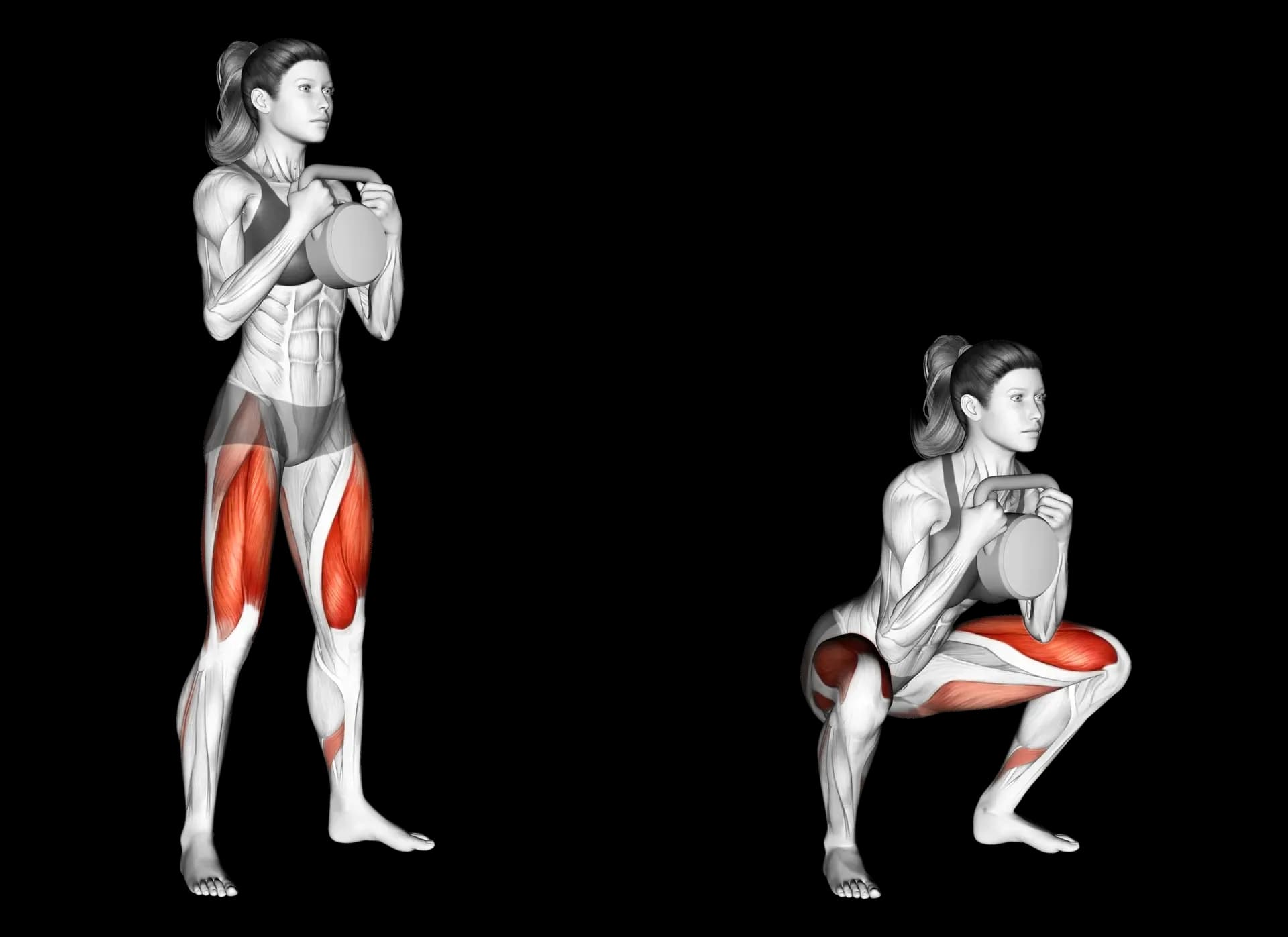 Kettlebell Squat
